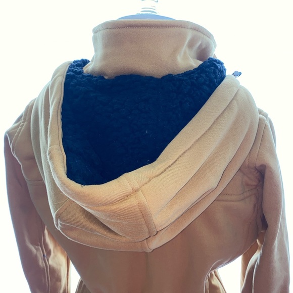 Big Chill Fleece Trench Coat - Picture 3 of 4